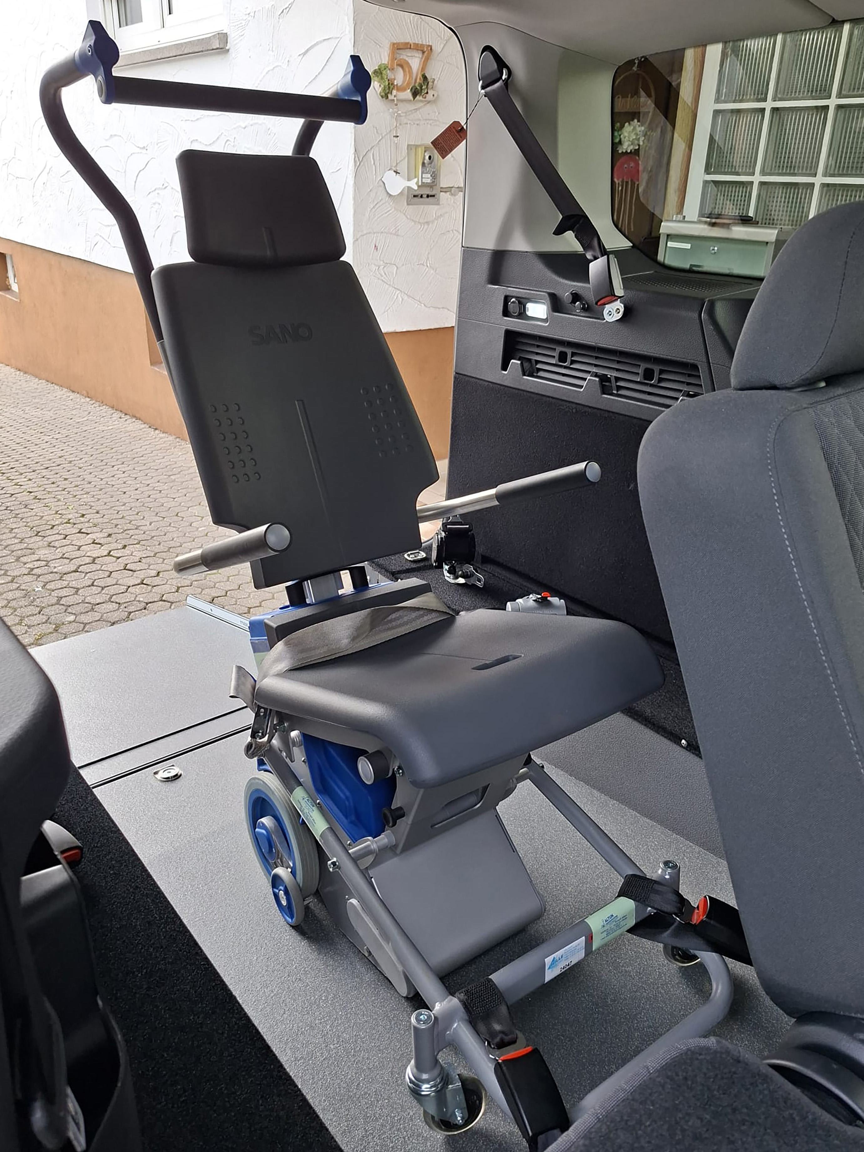 Treppensteiger beim Patiententransport